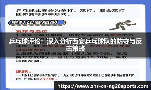 乒乓球评论：深入分析西安乒乓球队的防守与反击策略